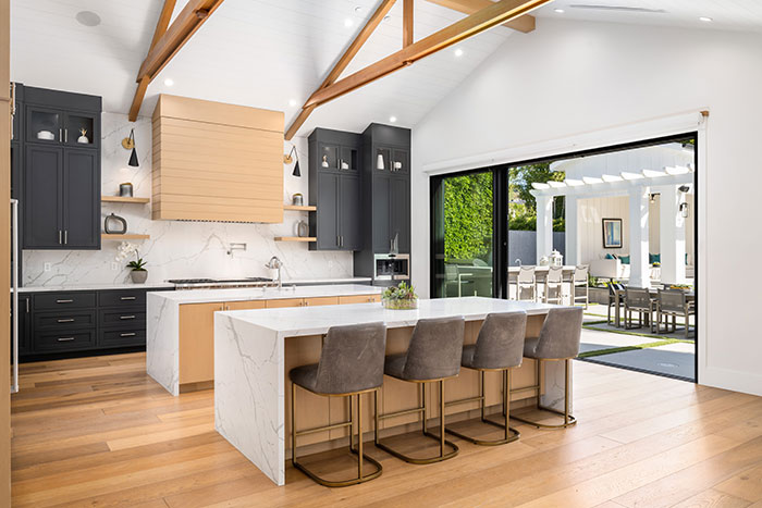 open plan kitchen renovation - Castle Property Services Newcastle under Lyme